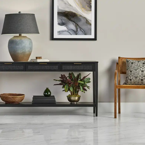 Tile Flooring in living room